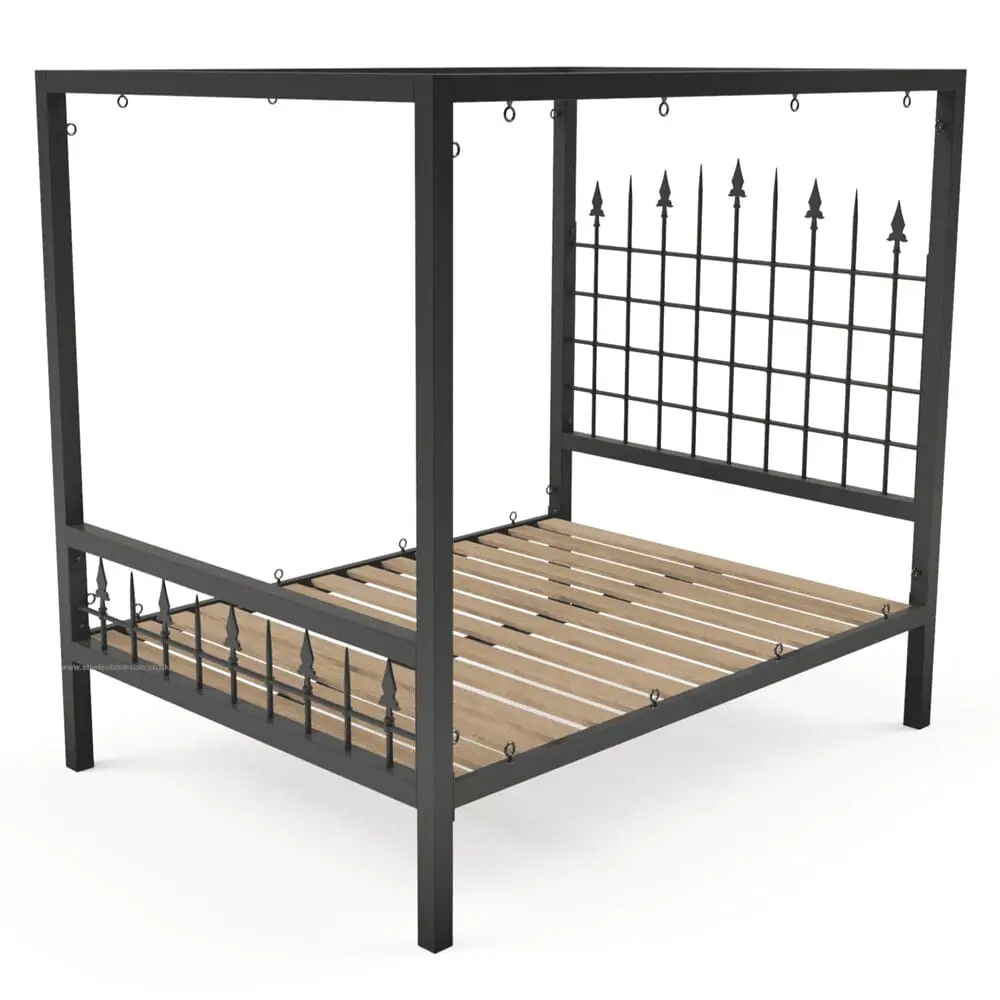 Four Poster Gothic Design BDSM Bondage Bed