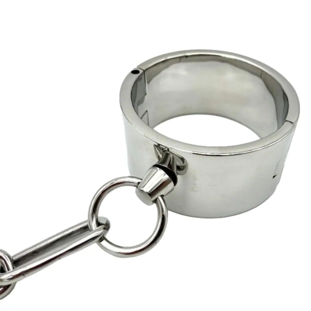Heavy Duty Stainless Steel Handcuffs - Image 2