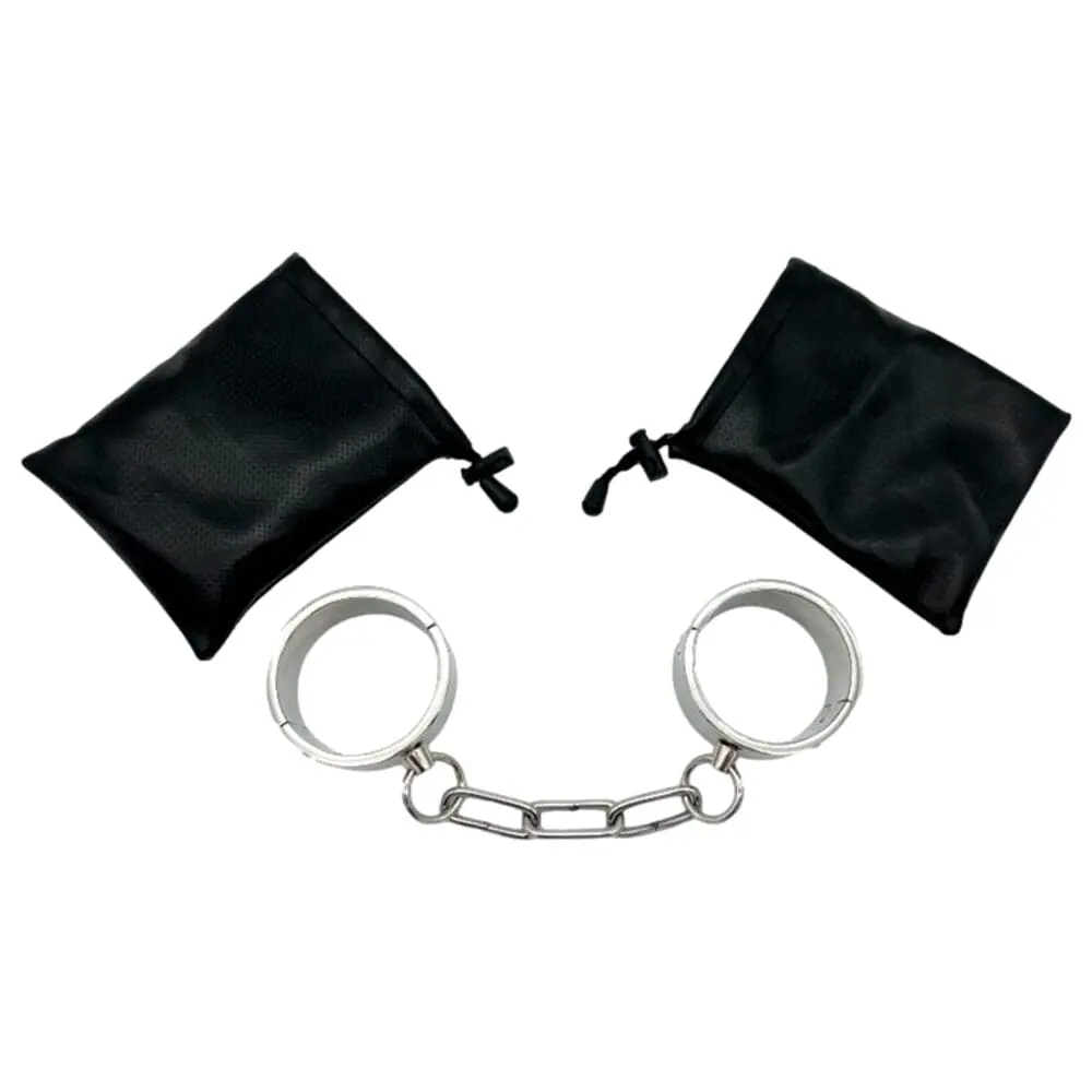 Heavy Duty Stainless Steel Handcuffs - Image 4