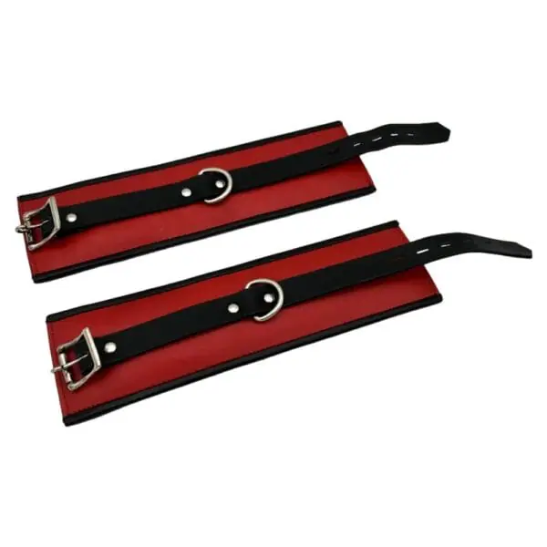 Pair of Real Leather Ankle Cuffs