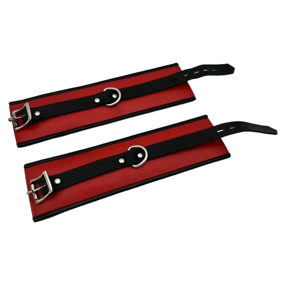 Pair of Real Leather Ankle Cuffs - Image 2