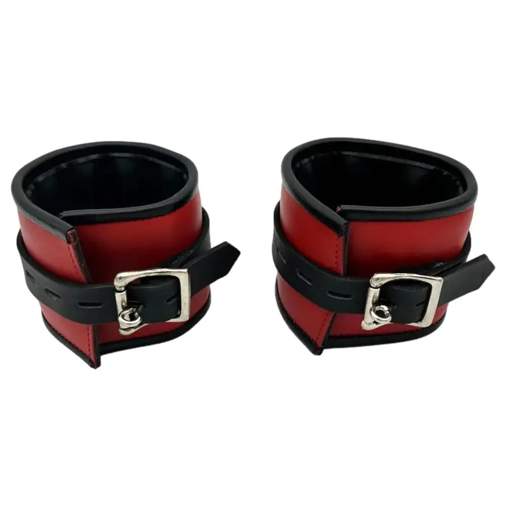 Pair of Real Leather Ankle Cuffs - Image 5