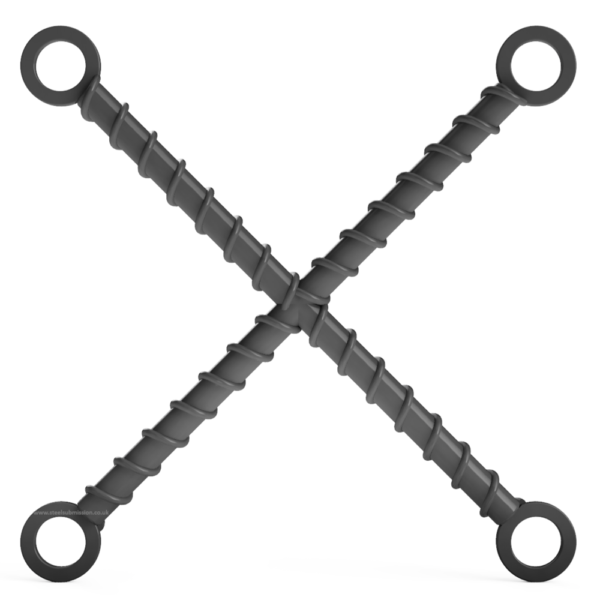 X Shaped Rebar Spreader Bar