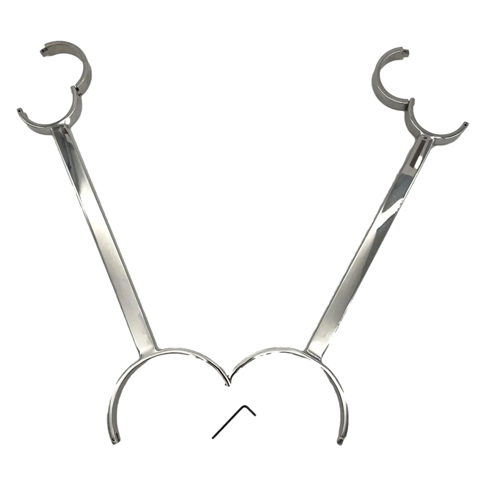Stainless Steel Neck & Wrist Spreader Stocks With Locks - Image 3